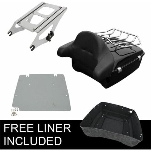 Motorcycle King Pack Trunk For Harley Tour Pak Touring Road King Street Glide Road Glide 2014-2020