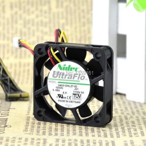 Free shiiping Nidec U40x12MLZ7-53 4cm 12v 0.05A south bridge silent fan