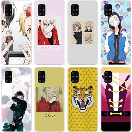 Anime YURI on ICE Soft Case for Samsung Galaxy A40 A41 A42 A50 S A51 A52 A70 E A71 A72 A80 A82 A90 Quantum 2 Silicone Cover