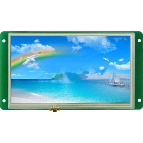 DMT80480M070_01WT, 7 inch Devon serial command screen touch screen