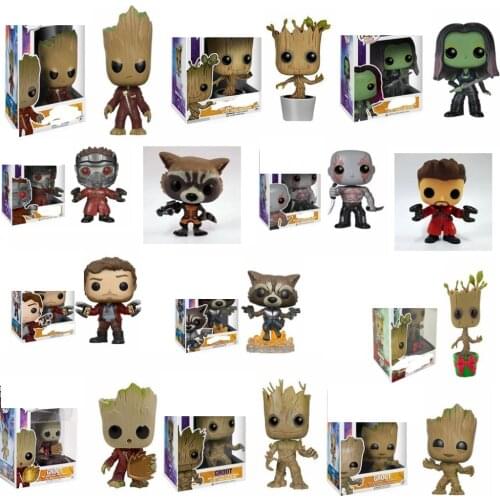 Guardians of the Galaxy 2 Action Figure Model PVC Figuras Rocket tree man Action Figures toys Gifts