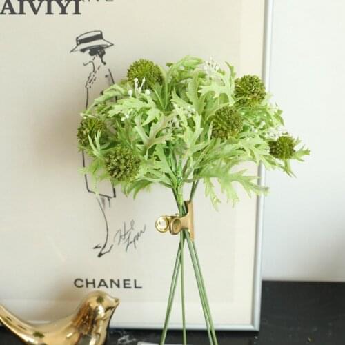 Artificial Flowers Dandelion Plastic Flower Wedding Home Decoration Valentines Day Party Decor Plastic Flower Simulation Plant