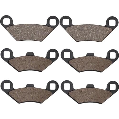 Motorcycle Front and Rear Brake Pads for POLARIS 800 Sportsman Forest / Forest Tractor 800 2012