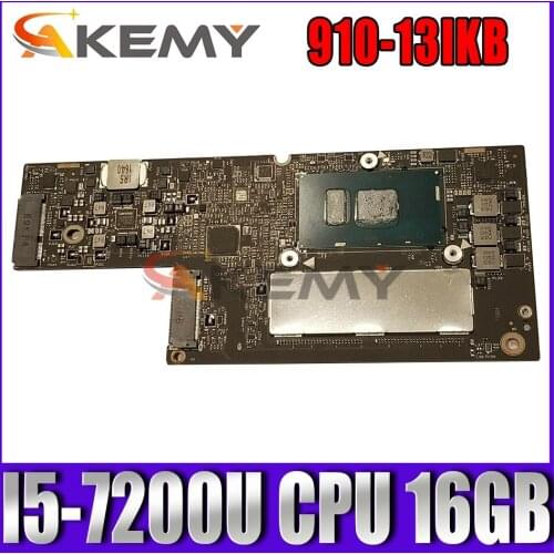5B20M35099 CYG50 NM-A901 motherboard for Lenovo YOGA 910-13IKB YOGA 910 Laptop Motherboard I5-7200U CPU 16GB RAM original tested
