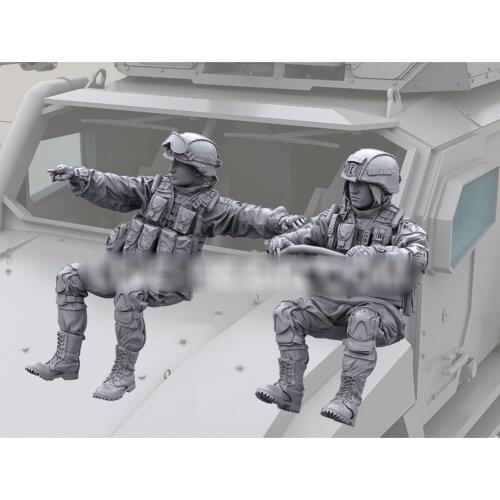 1/35 Resin Model Figure GK , Unassembled and unpainted kit