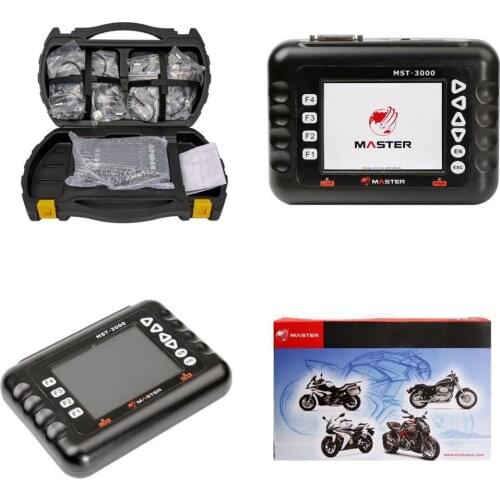 New MST-3000 Full Version Support for Havey duty Motorbike Universal Motorcycle Fault Diagnostic Scanner Motorcycle Scan Tool