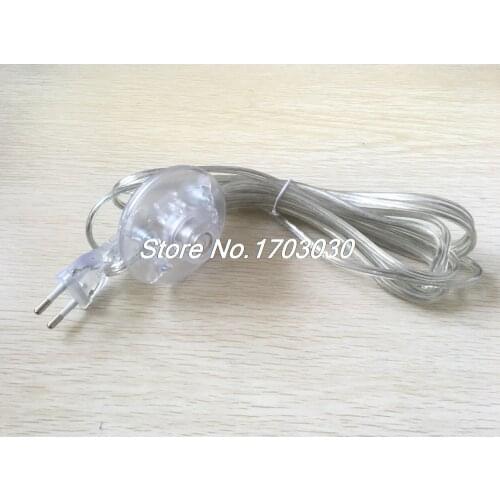 AC 125V 3A AC 250V 2A EU Plug Step On Foot Switch 1.8M