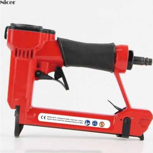 Pneumatic Nail Gun Pneumatic Nailer Stapler Air Powered Staple Gun Woodworking Nail Tools Carpentry Decoration