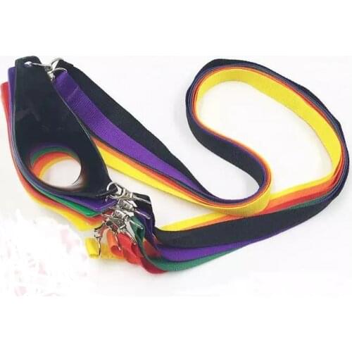 Portable Black Wine Glass Holder Strap Wine Sling Yoke Glass Holder Support Neck Strap for Birthday Cocktail Party SN1854