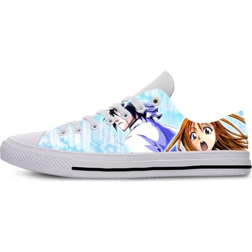 Walking Canvas Boots Shoes Breathable Japan Anime BLEACH on The Market Sport Shoes Classic Sneakers