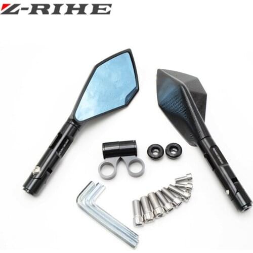 Universal Aluminum CNC motorcycle Side mirror rearview accessories Fits for Yamaha MT-07 MT-09 T-Max 500 T-Max 530 YZF R1 YZF R6
