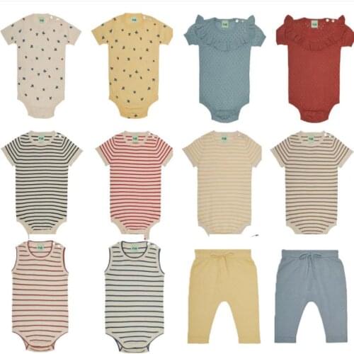 VNXIFM Bodysuit With Short Sleeves For Babies
