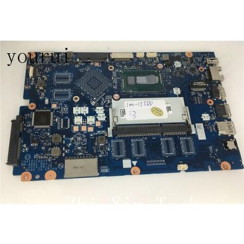 Yourui For Lenovo 100-15IBD 100-15IBY Laptop Motherboard CG410/CG510 NM-A681 With i3-5005u CPU DDR3 Tested working