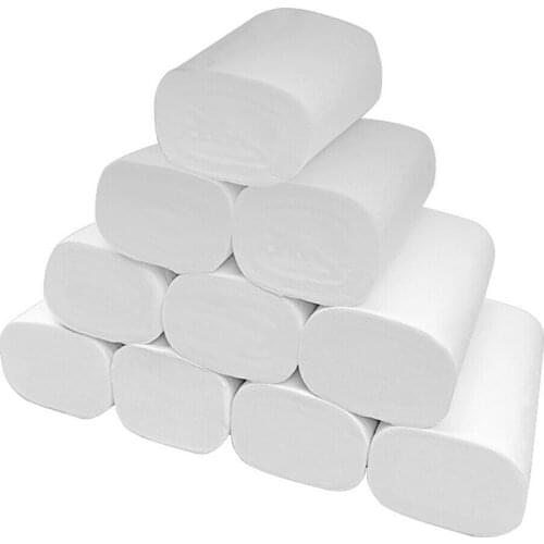 12 Roll Strong Soft 4-Ply Toilet Paper Bath Tissue Bulk Roll Skin-friendly SCVD889