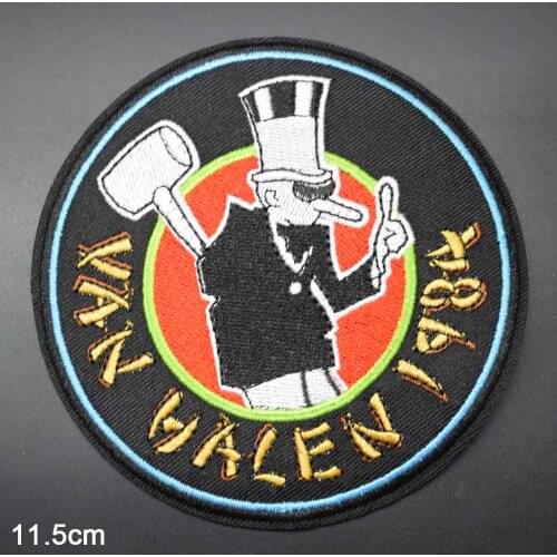 1984 Iron On Embroidered Clothes Patches For Clothing Stickers Garment Wholesale