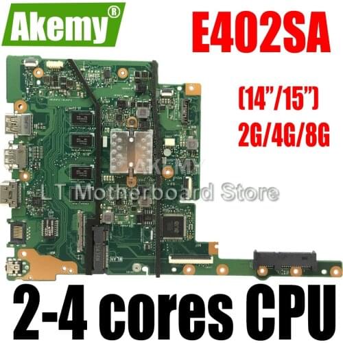2G RAM N3050 CPU E402SA E502SA Laptop motherboard For Asus E402SA E502SA E402S E502S E402 E502 Test original Mainboard