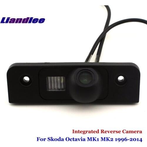 Liandlee Car Rear View Camera For Skoda Octavia MK1 MK2 1996-2014 Rearview Reverse Parking Backup CAM Integrated SONY HD