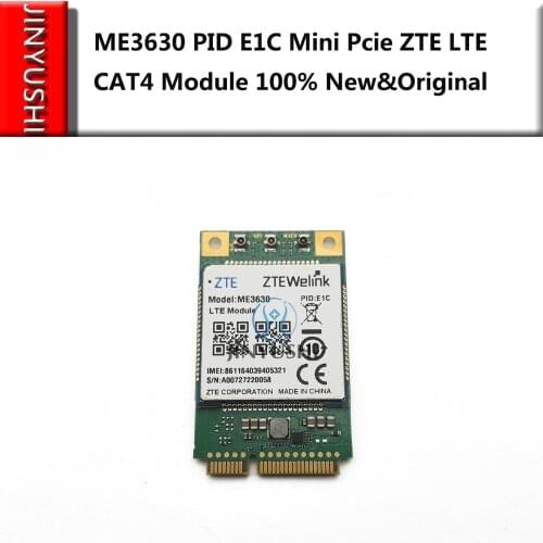 ME3630 PID E1C Mini Pcie ZTE LTE 100% New&Original LTE CAT4 TD-SCDMA WCDMA CDMA GSM Free shipping