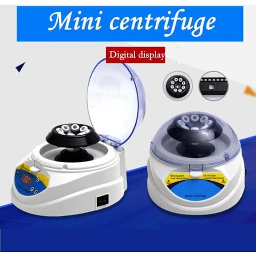 Mini centrifuge Speed adjustable timing mini palm handheld micro high speed centrifuge