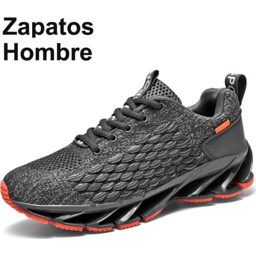 Mens Shoes Breathable Mesh Lace Running Shoes Outdoor Fitness Training Sports Shoes Non-slip Wear-resistant Casual Couple Shoes