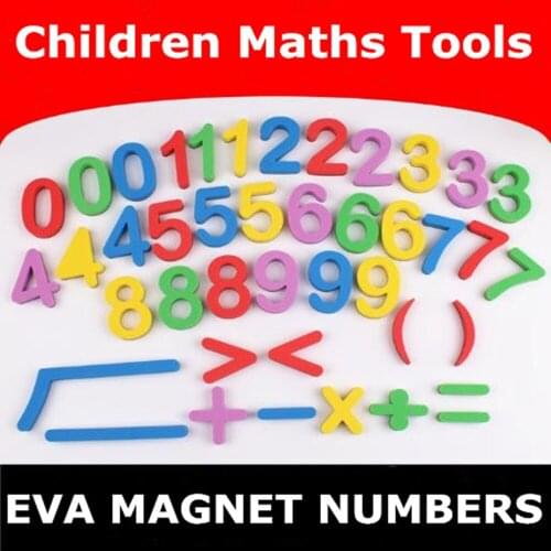 DEDUO Set educational Cartoon Numbers English Alphabet Letters Foam Fridge Magnets for kids children Maths Language Education