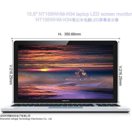 Laptop LED Screen Monitor And Office Accessories NT156WHM-N34 15.6Inch Competition Game TV Movie Use Display