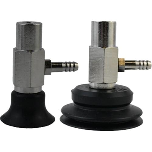 Pneumatic side-intake vacuum suction cup seat industrial fittings bracket PBT PAT-05 6 8 20 30 35 40