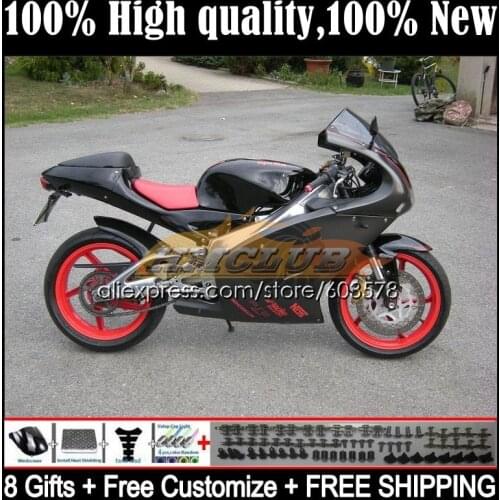 RS125R For Aprilia RS 125 RS4 RS-125 RS125 99 01 02 03 04 05 52CL.14 RSV125 R 1999 2000 2001 2002 2003 2005 Fairing Grey black