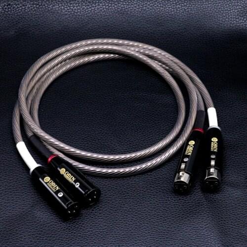 Nordost Odin XLR Balanced Audio Cable HIFI Interconnect Cable For Tube Amplifer Male Female Plug XLR Cable