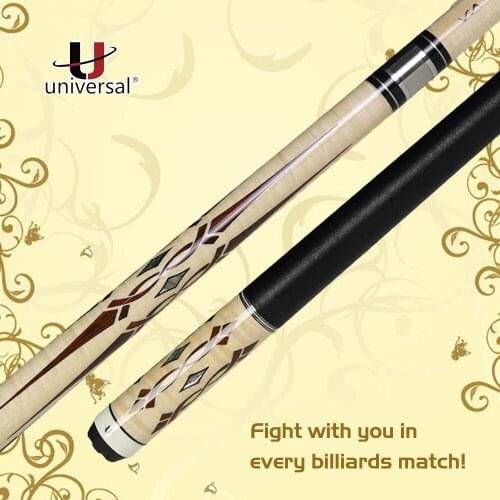2019 Universal Billiard 111-9 Pool Cue Stick 12.9mm Kamui Tip 148cm Length Technology Shaft Professional Handmade Billiard China