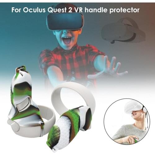 High Quality VR Accessories Glasses Handle Cover Protective Case For Oculus Quest 2 VR Touch Controller Silicone Cover