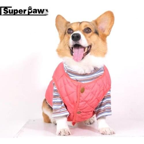 Pet Dog Winter Warm Jacket Gilet Waistcoat Coat For Small Medium Dogs Schnauzer French Bulldog Teddy Pug Hoodie Clothes QNC03