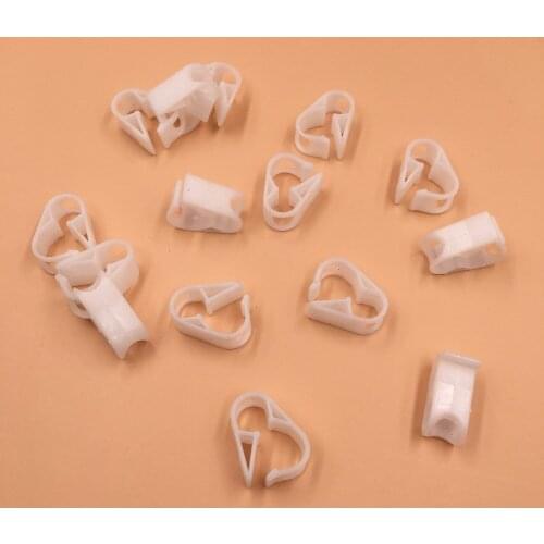 10pcs free shipping Eco solvent printer Mimaki Roland Mutoh bulk ink system ink tube clamp /plastic ink hose connector