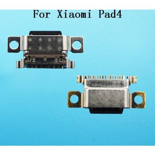10pcs/lot Type C USB Data Charging Port Tail Plug Micro USB Charger Port Dock Plug Connector Replacement Part For Xiaomi Pad4