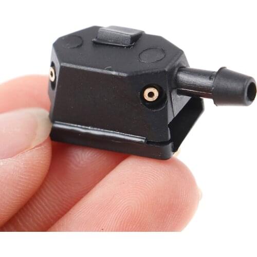 2Pcs Universal Car Windscreen Washer Wiper Blade Water Spray Jets Nozzles Mounted Onto 8mm 9mm Arm Adjusted 4 Way Upgrade