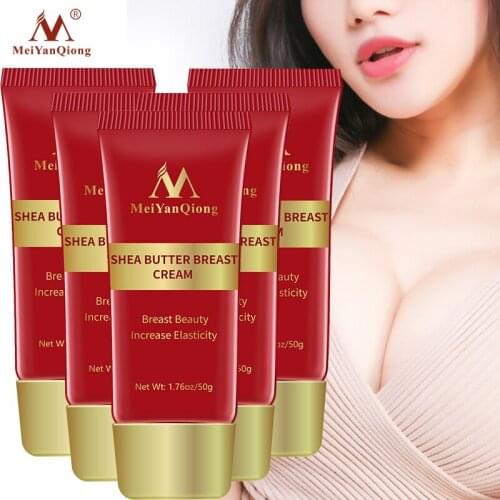 5pcs/lot Shea Butter Breast Enhancer Enhances Chest Elasticity and Quickly Enhances Chest Bust Firming Skin Care Cream