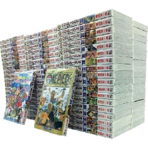 98 Books One Piece Volume 1-98 Japan Youth Teens Adult Manga Cartoon Comic Anime Book China Taiwan Traditional Chinese Edition