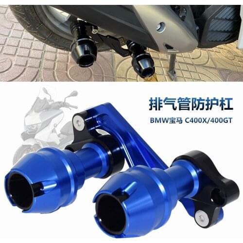 Motorcycle Accessories anti-collision slider guard muffler pipe frame slider fall protection For BMW c400X C400gt C400 GT X
