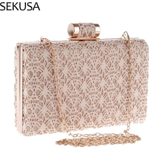 Hollow Out Fashion Women Clutches Party Wedding Bridal Handbags Party Ladies Evening Bags For Dress Purse