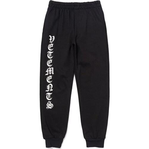 Fashion High Street Brand Vetements Y2K Leisure Trousers Mens Pants Mens Clothing Sweatpants Streetwear Men Trousers