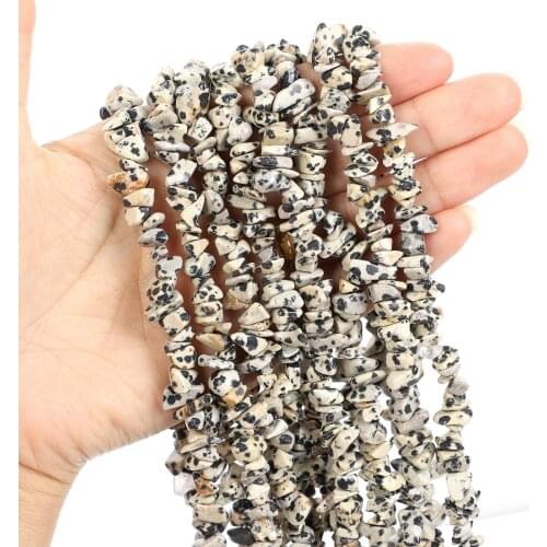 Natural Stone Beads Speckled Gravel Charm Round Loose Beads For Jewelry Making Needlework Bracelet Diy Strand 4/6/8/10/12MM