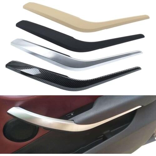 Left Right Interior Door Handle Outer Cover Trim Replacement For BMW X1 E84 2010-2016