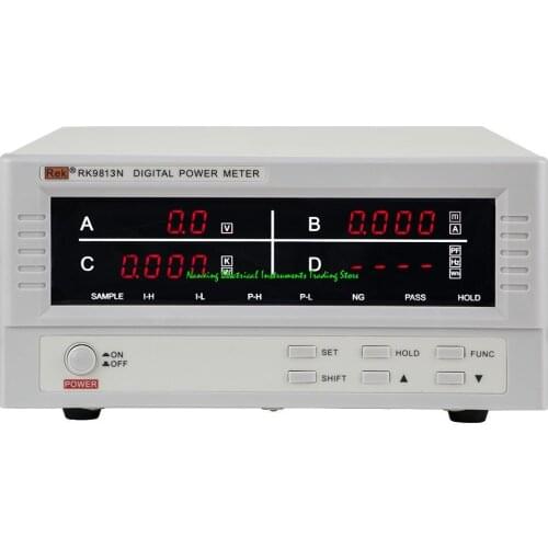 RK9813N digital power meter parameter tester V A frequency power (energy)
