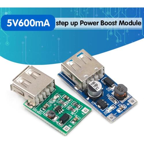 DC-DC USB Output charger step up Power Boost Module 0.9V ~ 5V to 5V 600MA USB Mobile Power Boost Board
