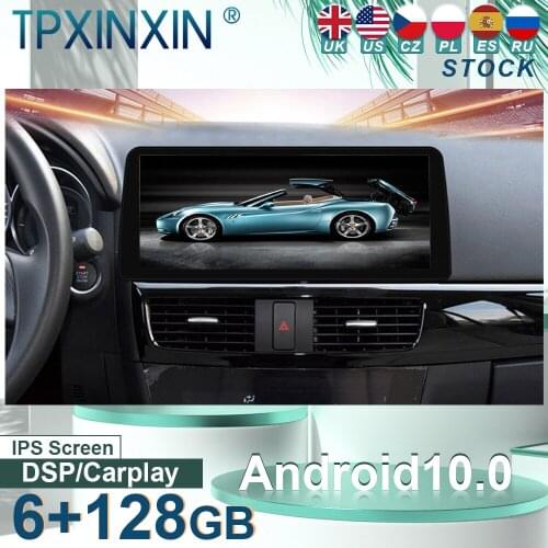 For Mazda CX-5 2013-2016 Android 10 Car Stereo Car Radio with Screen Tesla Radio Player Car GPS Navigation Head Unit