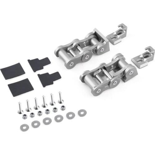 Hood Latches CNC Aluminum Bonnet Lock Hood Latches Fit for Jeep Wrangler JK JKU 2007‑2018 Bonnet Fixing Parts