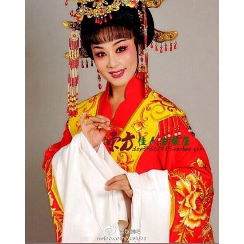 Customized Order Chinese Famous Yue Opera Emperors Female Son-in-law Actress Opera Costume The Princess Costume