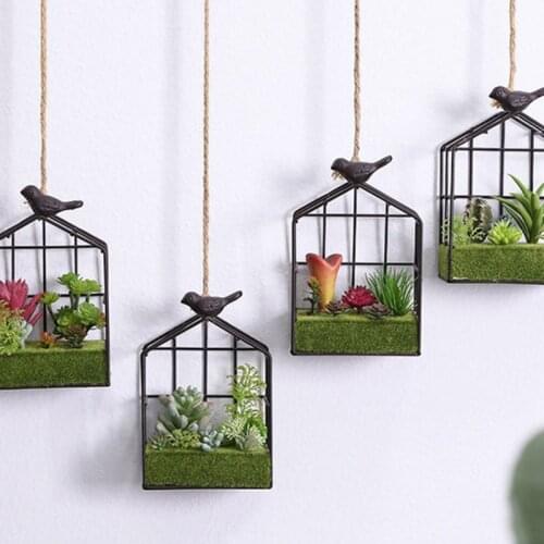 Artificial Plant Flower Baskets And Plant Hangers With Hooks Indoor And Outdoor Hanging Plant Stands Hanging Flower Pot