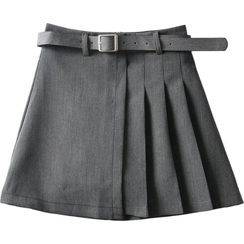 Cute Solid Mini Pleated Skirts DLBSQ067