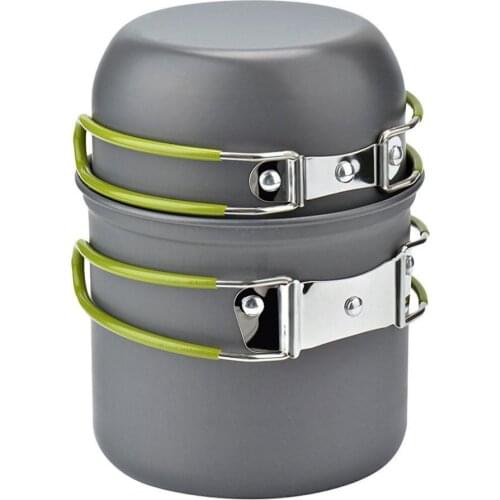 Camping Cookware Set Camping Stove Outdoor Cooking Mess Kit Pots Pans Camp Kettle Portable Outdoor Camping Hiking And Picnic